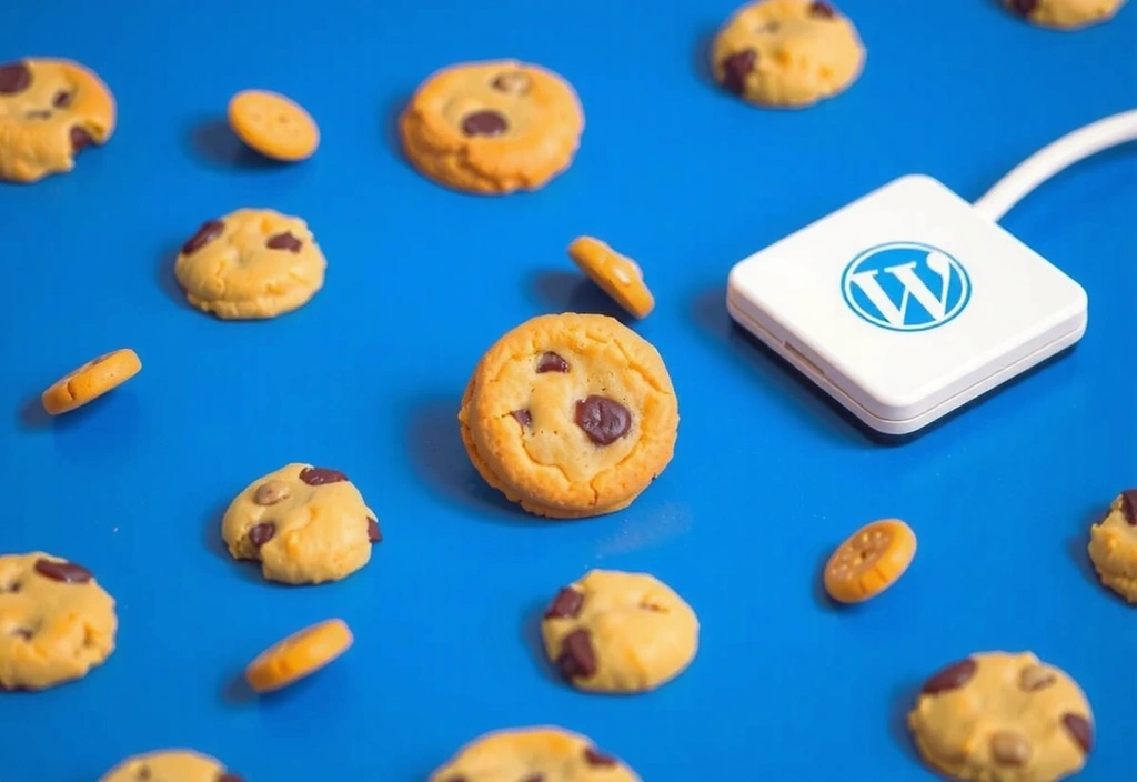 Ilustración de cookies digitales